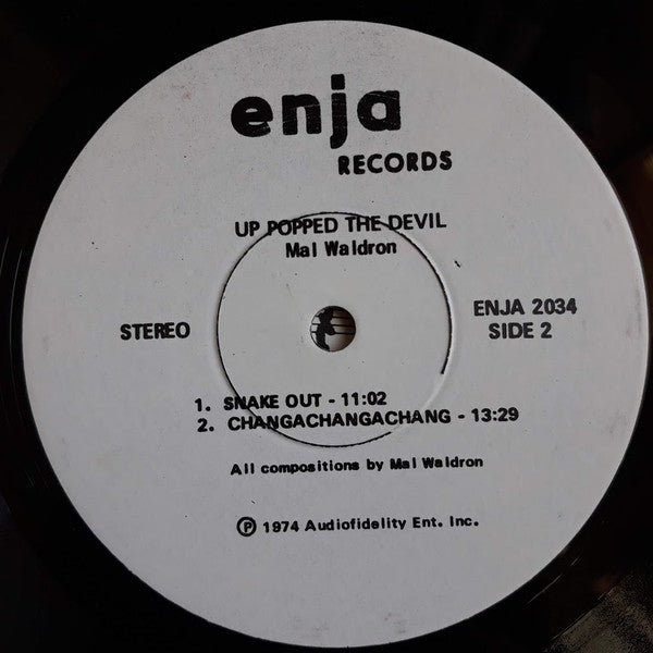 Mal Waldron : Up Popped The Devil (LP, Album)