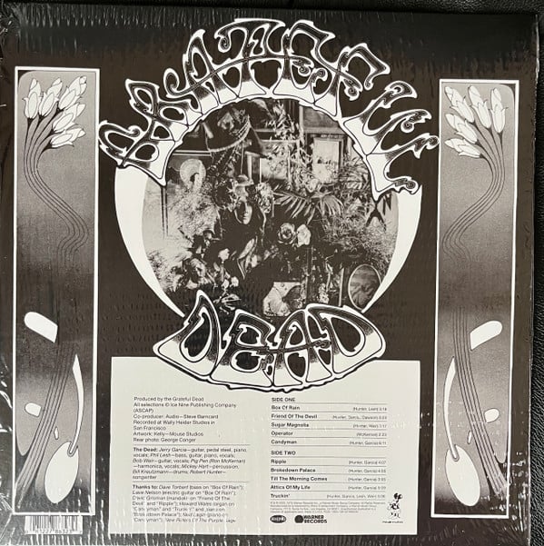 The Grateful Dead : American Beauty (LP, Album, RE, RM, RP, Whi)