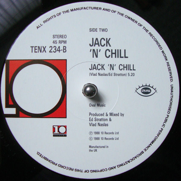 Jack 'N' Chill : Beatin' The Heat (12", Single)