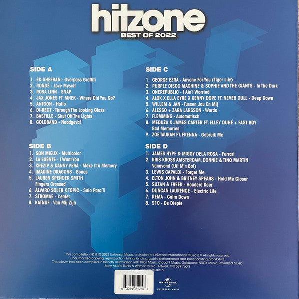 Various : Hitzone - Best of 2022 (2xLP, Comp)