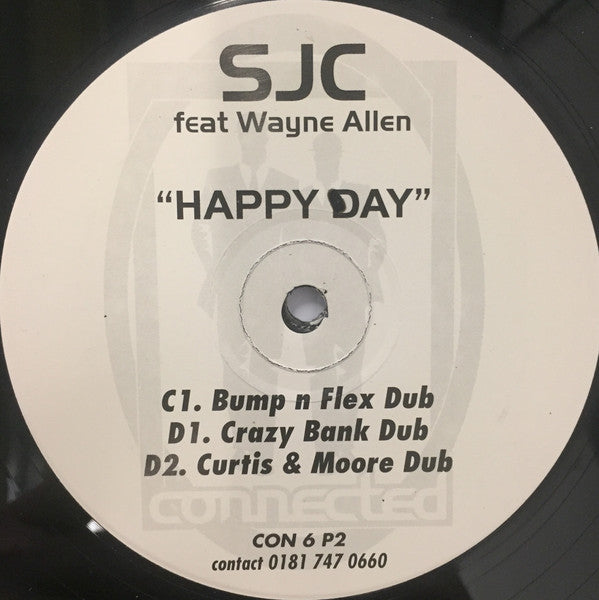SJC* feat Wayne Allen : Happy Day (2x12")