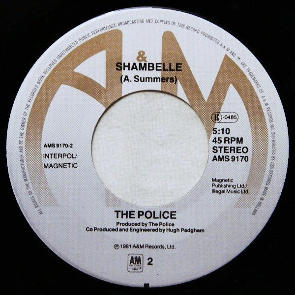 The Police : Every Little Thing She Does Is Magic (7", Single)