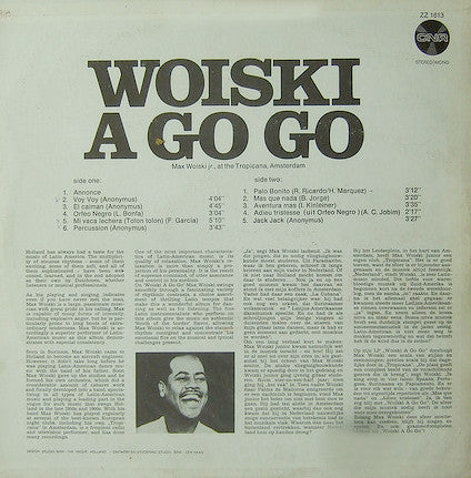 Max Woiski Jr. : Woiski A Go Go (LP)