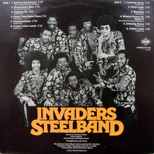 The Invaders Steelband : Gimme Dat (LP, Album)