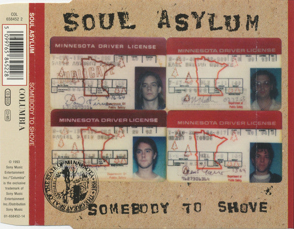 Soul Asylum (2) : Somebody To Shove (CD, Maxi)