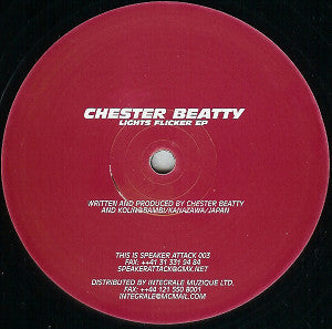 Chester Beatty : Lights Flicker EP (12", EP)