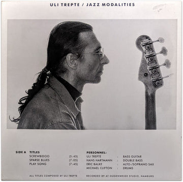 Uli Trepte : Jazz Modalities (LP, Album)