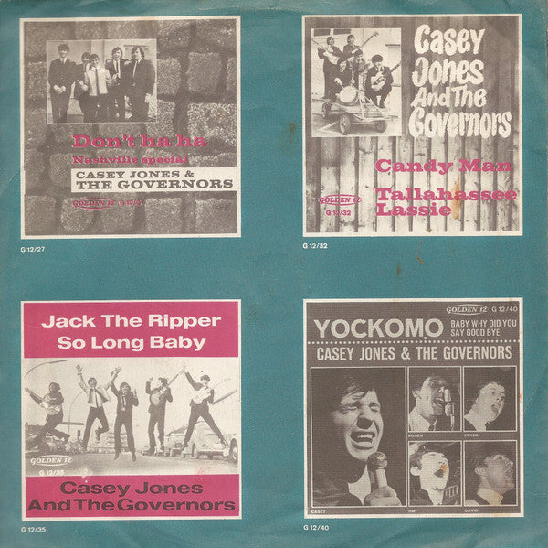 Casey Jones And The Governors* : Little Girl (7", Single, Mono)
