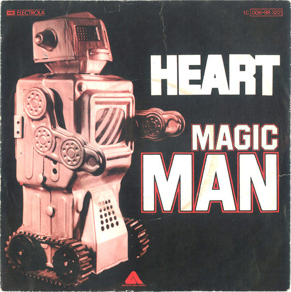 Heart : Magic Man (7", Single, Whi)