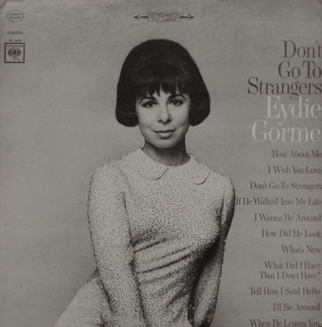 Eydie Gormé : Don't Go To Strangers (LP, Album)