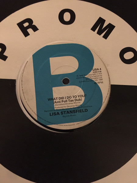 Lisa Stansfield : What Did I Do To You? (12", Promo)