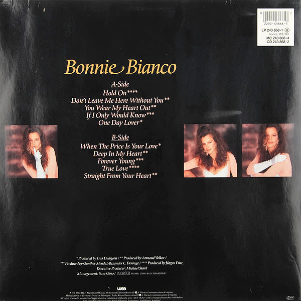 Bonnie Bianco : True Love, Lory (LP, Album)