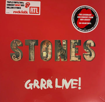 The Rolling Stones : Grrr Live!  (3xLP, 180)