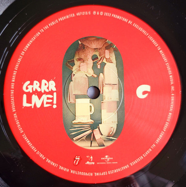 The Rolling Stones : Grrr Live!  (3xLP, 180)