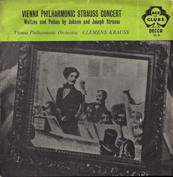 Johann Strauss Jr. And Josef Strauß, Wiener Philharmoniker, Clemens Krauss : Vienna Philharmonic Strauss Concert (LP, Mono, RE)