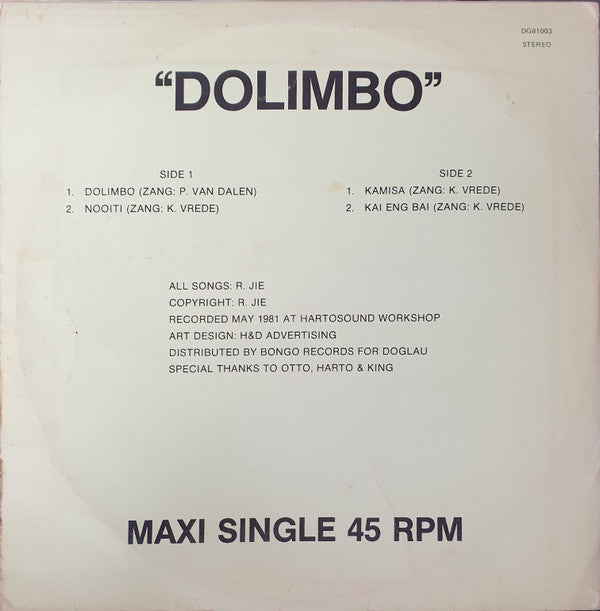 Cosmo Stars : Dolimbo (12", Maxi)