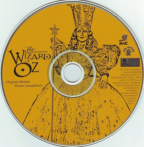 Various : The Wizard Of Oz (Original Motion Picture Soundtrack) (CD, Album, RE)