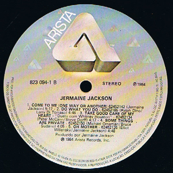 Jermaine Jackson : Jermaine Jackson (LP, Album)