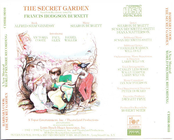 Barbara Cook, John Cullum, George Rose, Max Showalter, Judy Kaye : The Secret Garden - A New Musical (CD, Album)