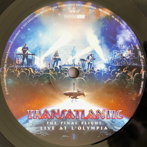 Transatlantic (2) : The Final Flight: Live At L'Olympia (4xLP, Album, 180)