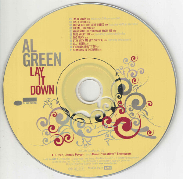 Al Green : Lay It Down (CD, Album)