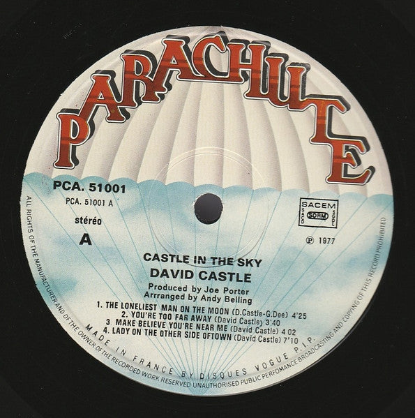 David Castle : Castle In The Sky (LP, Album)
