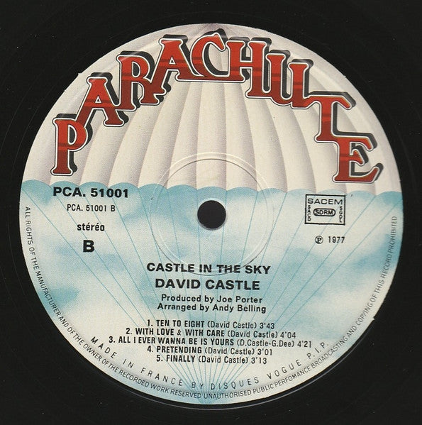 David Castle : Castle In The Sky (LP, Album)