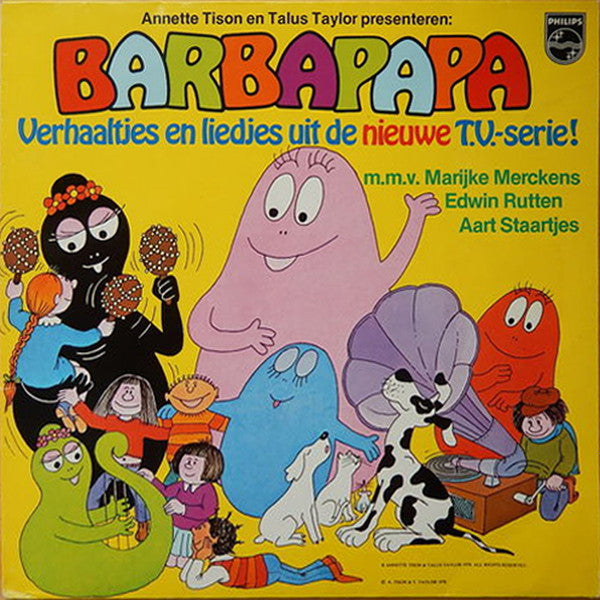Joop Stokkermans, Burny Bos : Barbapapa (Verhaaltjes En Liedjes Uit De Nieuwe T.V.-Serie!) (LP, Album)
