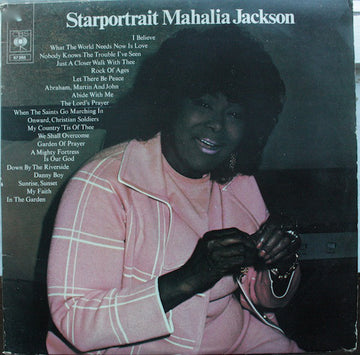 Mahalia Jackson : Starportrait (2xLP, Comp)