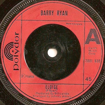 Barry Ryan : Eloise (7", Single)