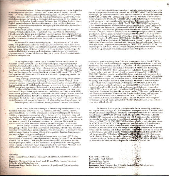 François Glorieux And His Orchestra : François Glorieux And His Orchestra Play François Glorieux (LP, Album)