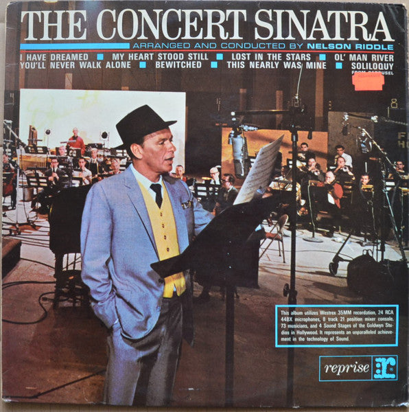 Frank Sinatra : The Concert Sinatra (LP, Album, Not)