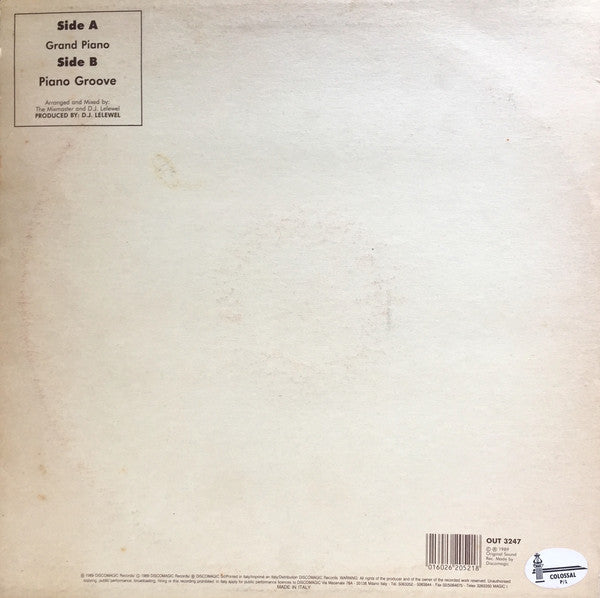The Mixmaster : Grand Piano (12")