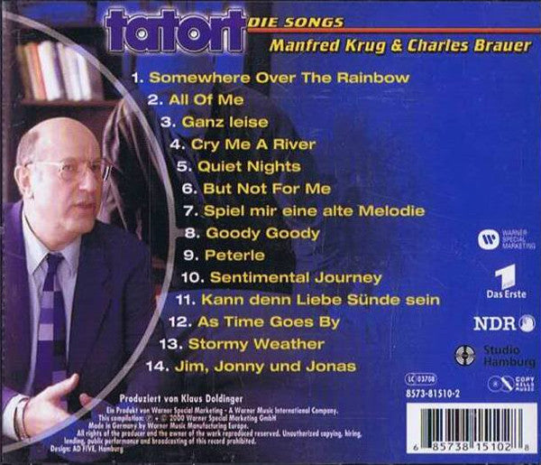 Manfred Krug & Charles Brauer : Tatort - Die Songs (CD, Album)