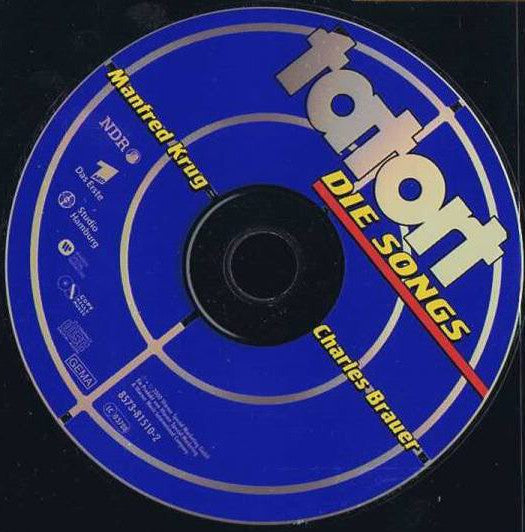 Manfred Krug & Charles Brauer : Tatort - Die Songs (CD, Album)