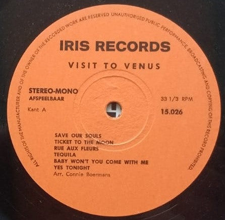 Visit To Venus : Visit To Venus (LP, Album)