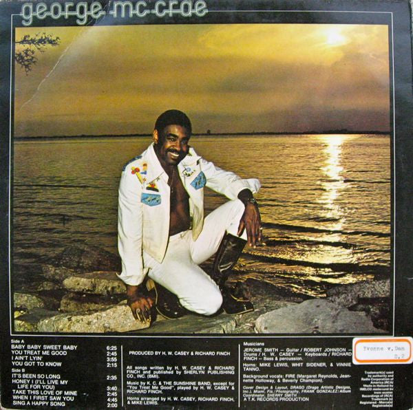 George McCrae : George McCrae (LP, Album)
