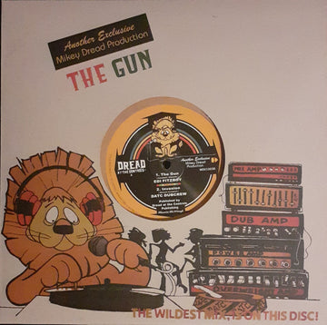 Mikey Dread / Edi Fitzroy : Gun / Jah Jah Style (10", Ltd, Num, Gol)