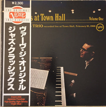 Bill Evans : Bill Evans At Town Hall.... Volume One (LP, Album, RE, Gat)