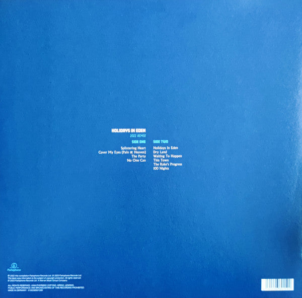 Marillion : Holidays In Eden  (LP, Album, RE, 202)