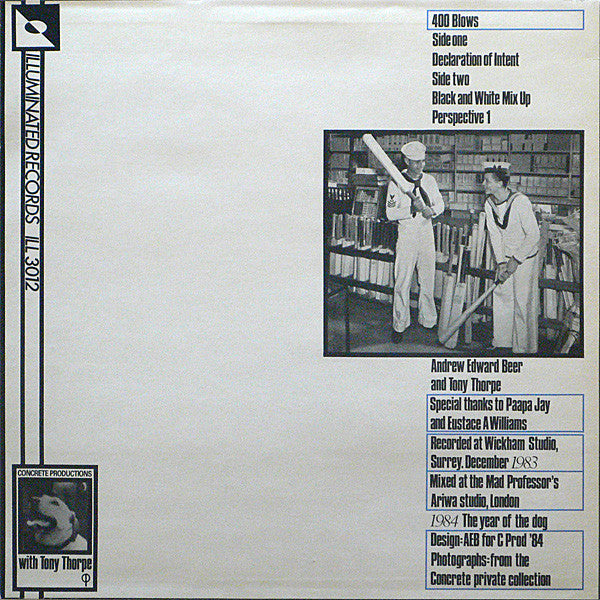 400 Blows : Declaration Of Intent (12")