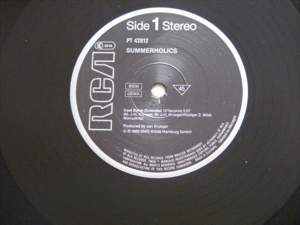 Summerholics : Cool Down (12")