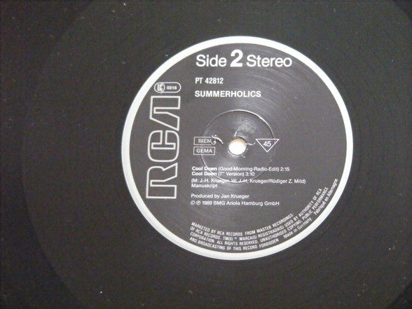 Summerholics : Cool Down (12")