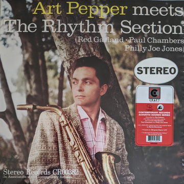 Art Pepper : Art Pepper Meets The Rhythm Section (LP, Album, RE, 180)