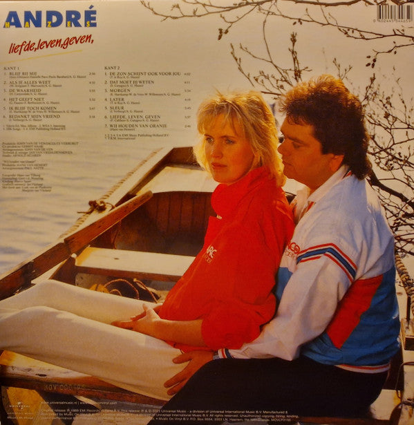 André Hazes : Liefde, Leven, Geven (LP, Album, Num, RE, Tra)