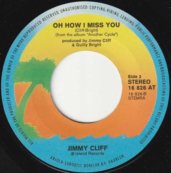 Jimmy Cliff : Synthetic World (7", Single)