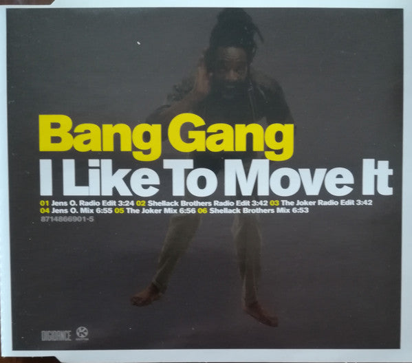 Bang Gang (2) : I Like To Move It (CD, Maxi)