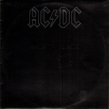 AC/DC : Back In Black (LP, Album)
