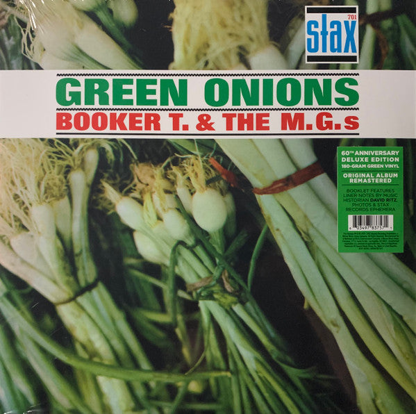 Booker T & The MG's : Green Onions (LP, Album, Mono, Dlx, RE, RM, Gre)