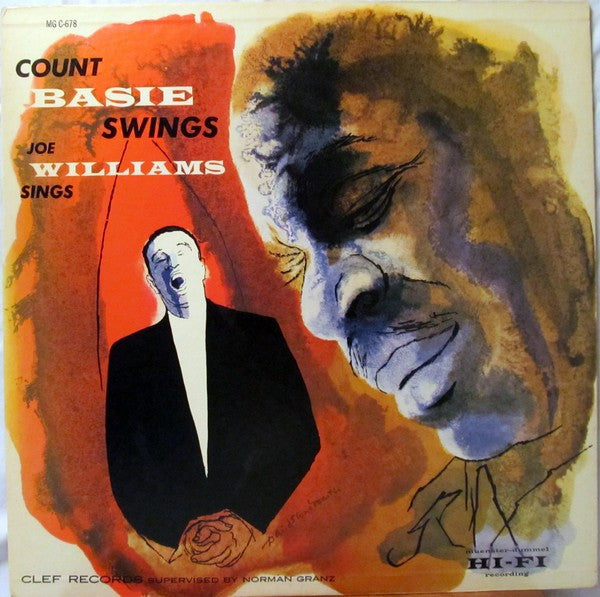 Count Basie, Joe Williams : Count Basie Swings • Joe Williams Sings (LP, Album, Mono, Hol)